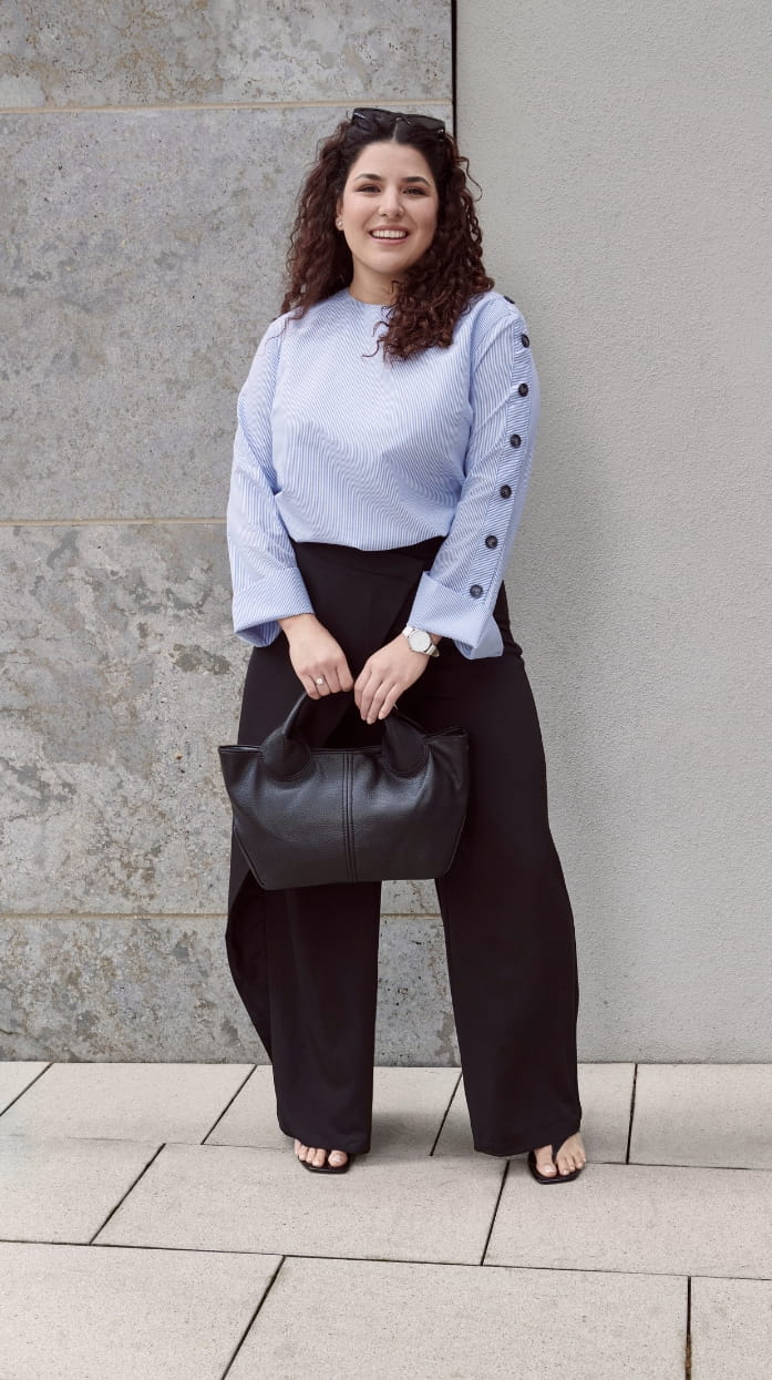 Wrap-around fabric trousers SFY Freyday | SURI FREY